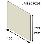 JMES05014 - HUNTER SUPPLIED - GLASS PANEL 400mm x 399mm  |  Allure 5